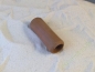 Tonröhre braun ca. 6 cm Länge ca. 2 cm Durchmesser